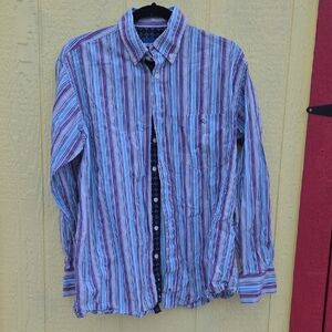 Resistol Striped Button-Down Shirt for Men